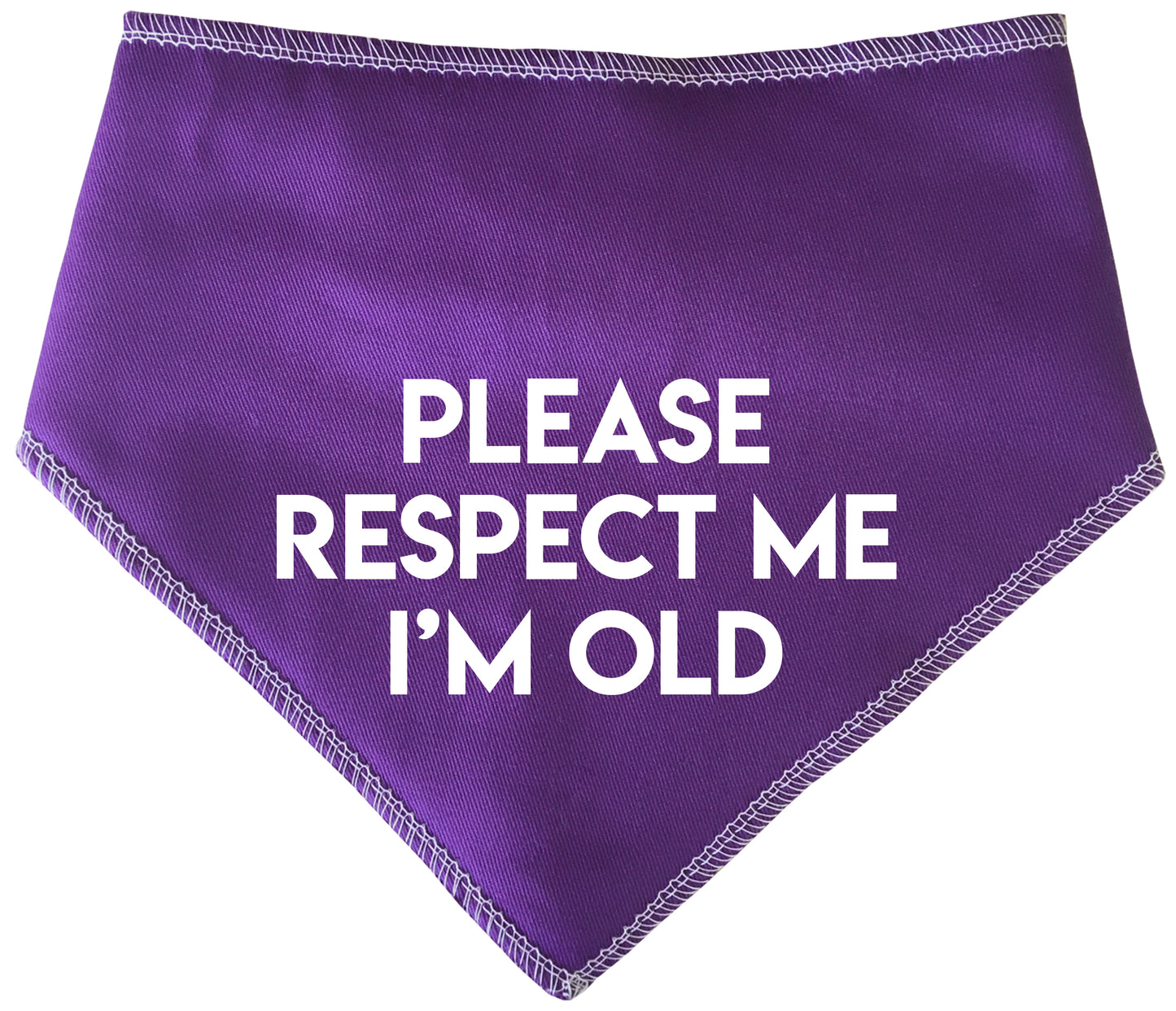 Please Respect Me I'm Old Dog Bandana