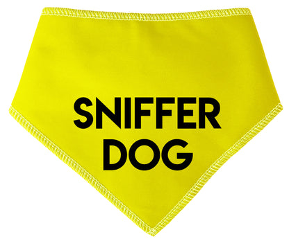 Sniffer Dog Alert Dog Bandana