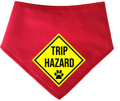Trip Hazard Dog Bandana