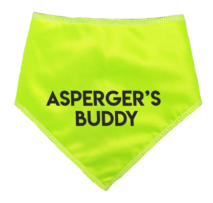 ASPERGERS BUDDY Hi Vis Dog Bandana
