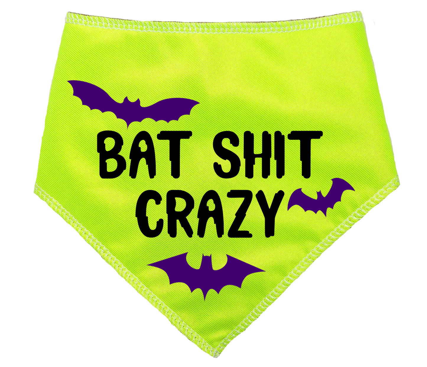 Bat Shit Crazy Dog Bandana