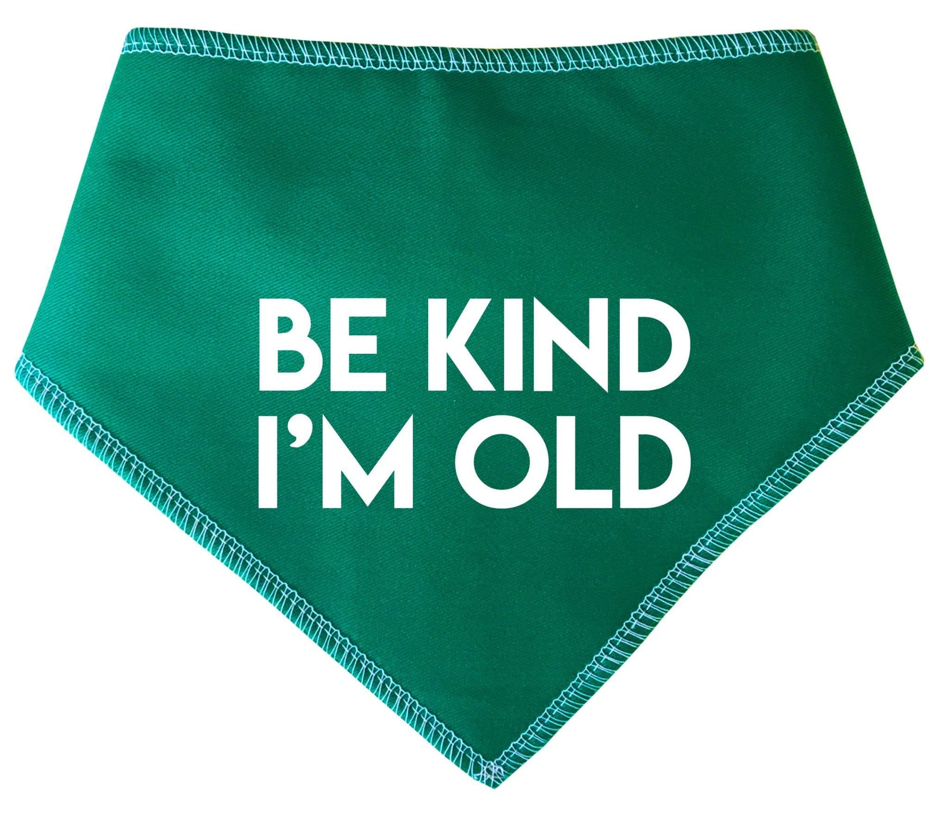 'Be Kind I'm Old' Alert Dog Bandana