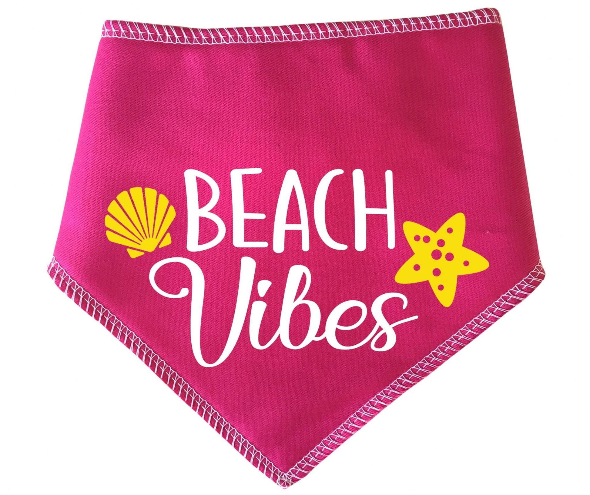 'Beach Vibes' Summer Dog Bandana