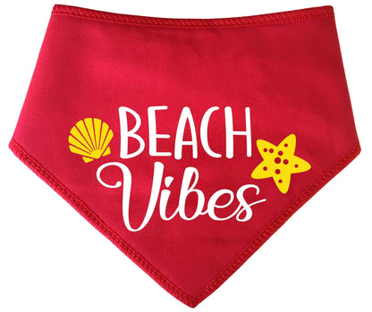 'Beach Vibes' Summer Dog Bandana