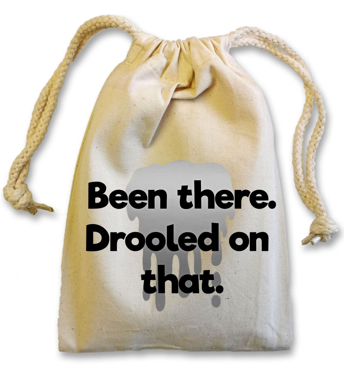 'Been There Drooled On That' Dog Face Cloth For Doggy Dribbles