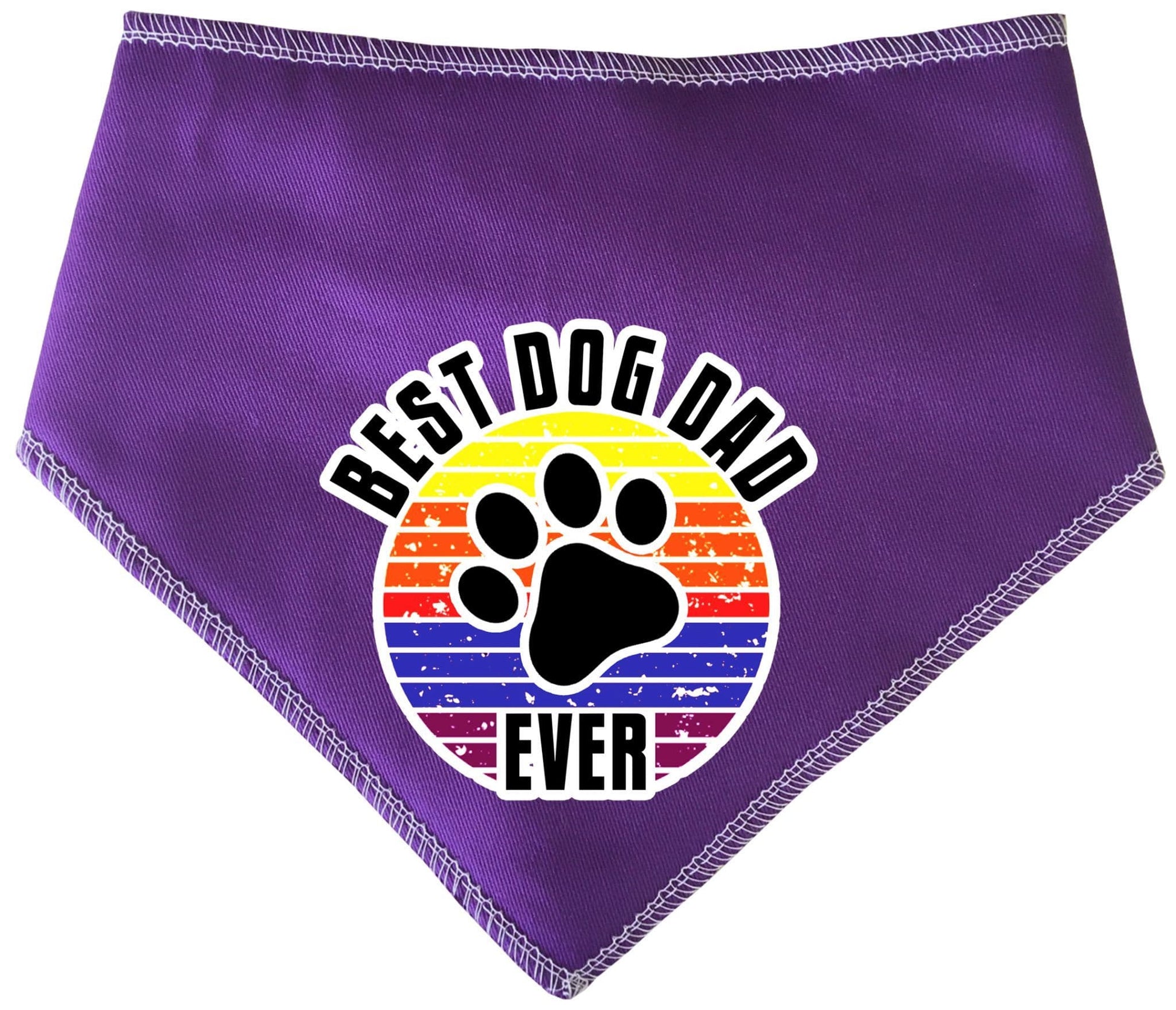 Best Dog Dad Ever Father's day Dog Bandana