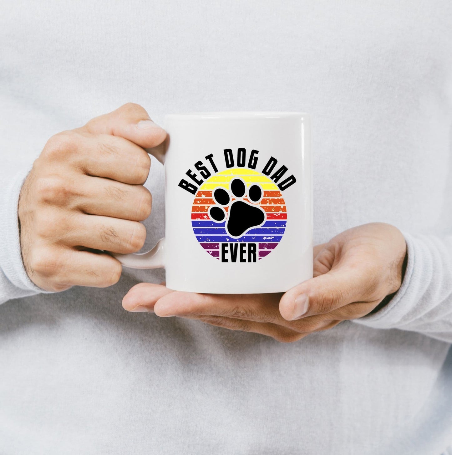 Best Dog Dad Father's Day Mug