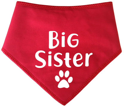 'Big Sister' Fur Family Dog Bandana
