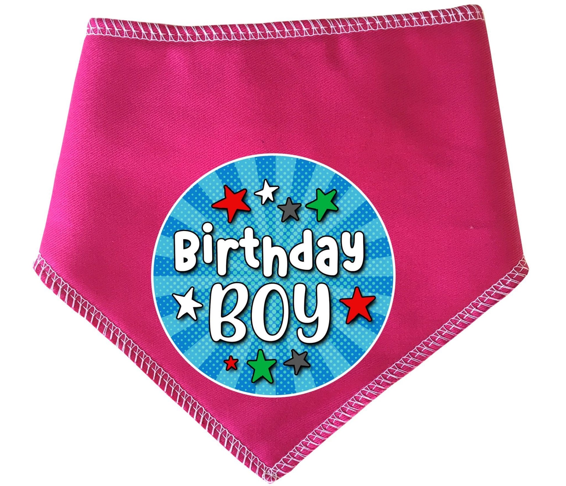 Birthday Boy Stars Dog Bandana