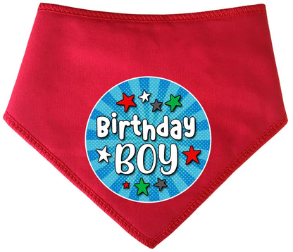 Birthday Boy Stars Dog Bandana