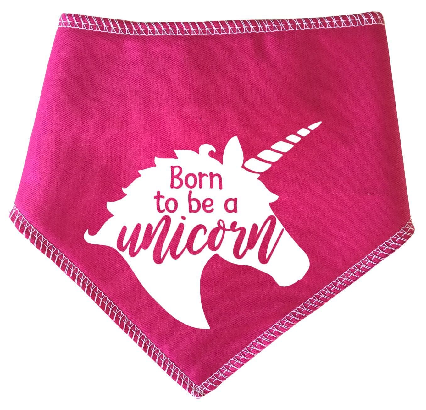 'Born To Be A Unicorn' Pink Dog Bandana