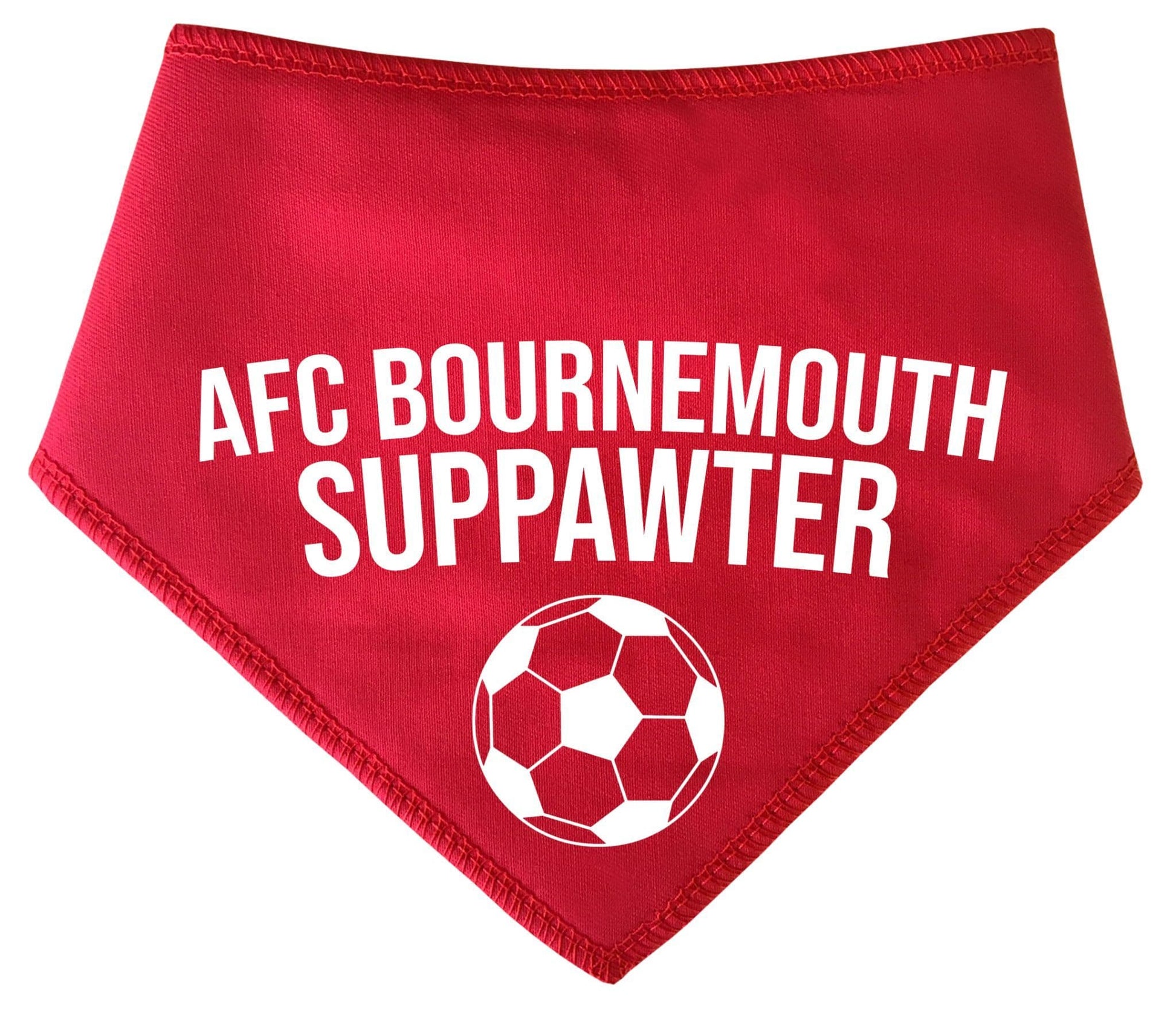 Bournemouth Suppawter With Football Dog Bandana