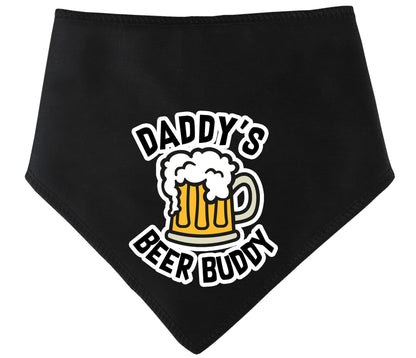 Daddy's Beer Buddy Father's Day Dog Bandana