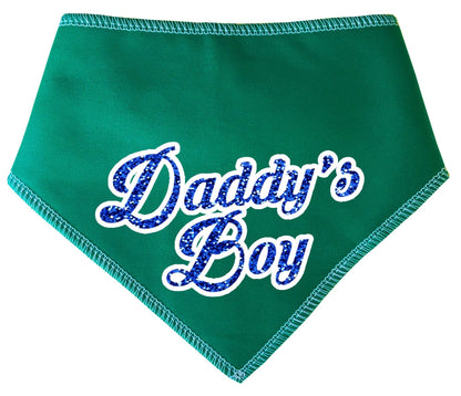 Daddy's Boy Father's Day Dog Bandana