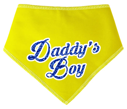 Daddy's Boy Father's Day Dog Bandana