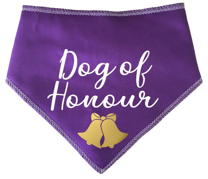 'Dog of Honour' Wedding Bandana