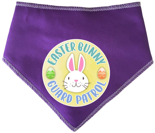 Easter Bunny Guard Patrol Easter Dog Bandana