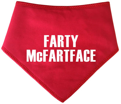 'Farty McFartface' Dog Bandana