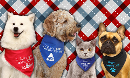 Rad Like Dad Dog Bandana