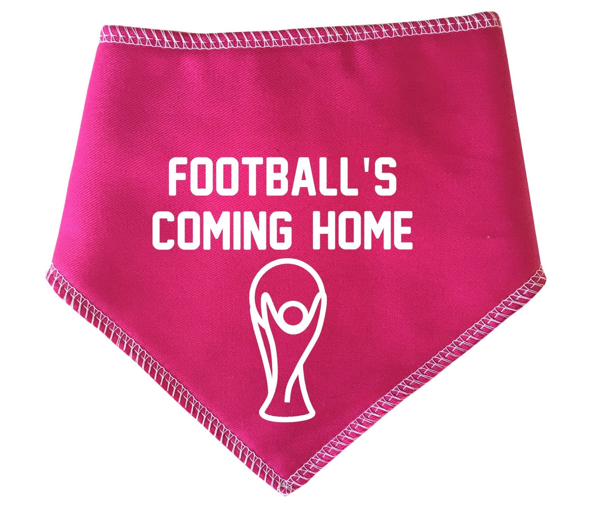 'Football's Coming Home' Football Dog Bandana