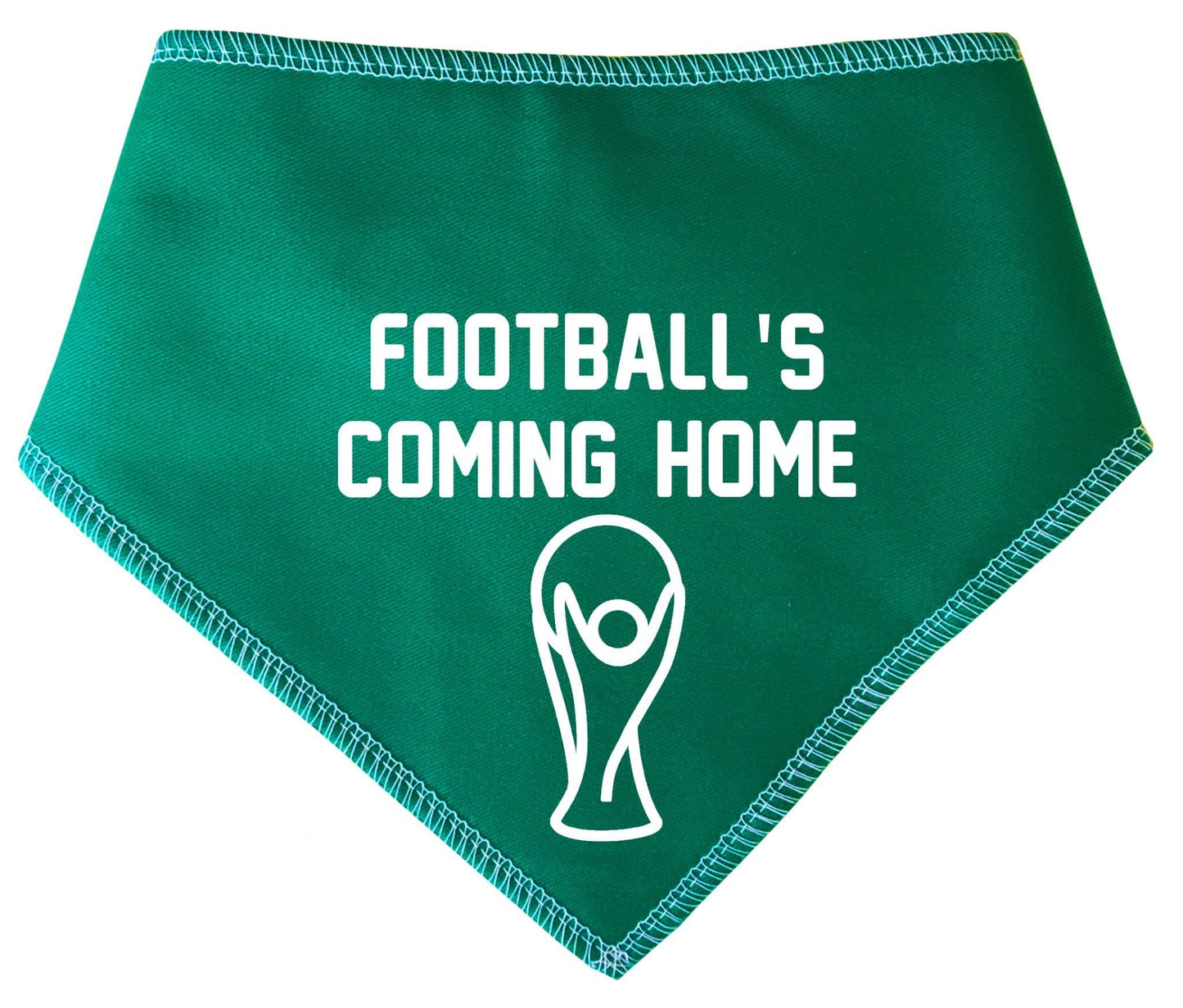 'Football's Coming Home' Football Dog Bandana