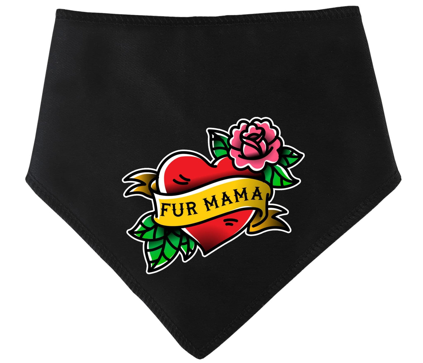 Fur Mama Tattoo  Mother's Day Dog Bandana