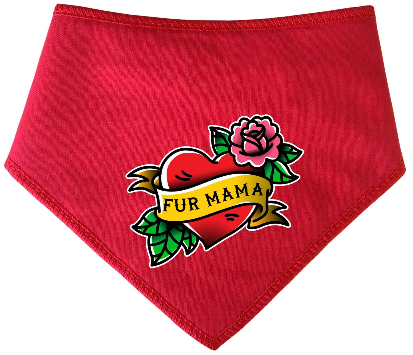 Fur Mama Tattoo  Mother's Day Dog Bandana