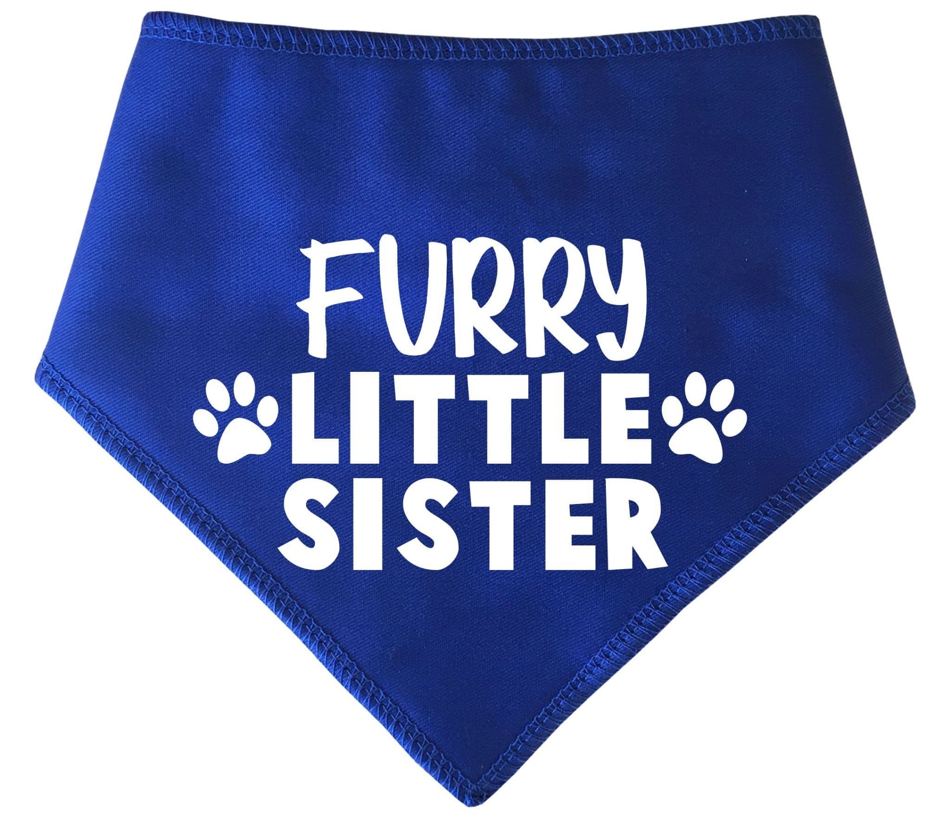 'Furry Little Sister' Fur Family Dog Bandana