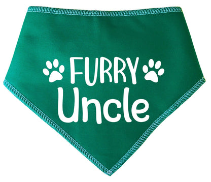 'Furry Uncle' Fur Family Dog Bandana