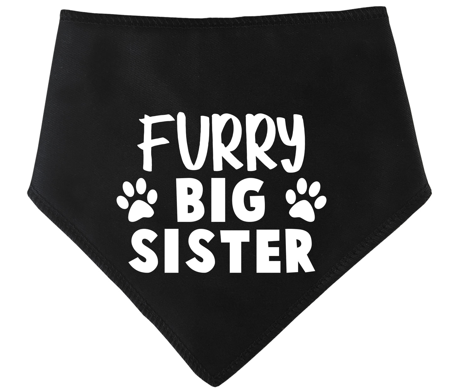 Furry Big Sister Dog Bandana
