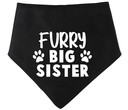 Furry Big Sister Dog Bandana