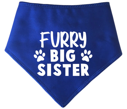 Furry Big Sister Dog Bandana