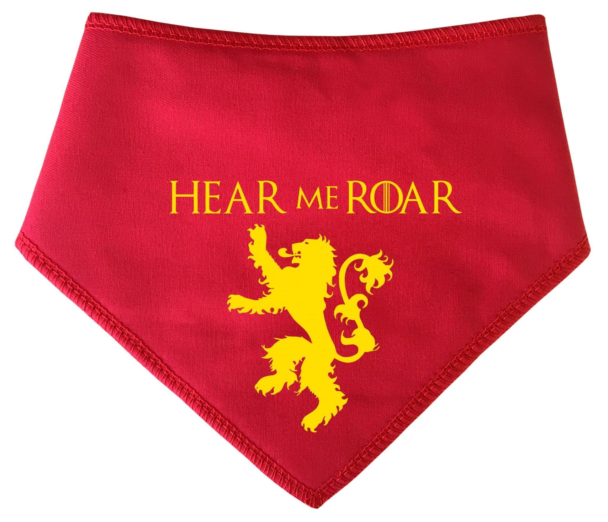 Game of Thrones Lannister Dog Bandana