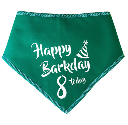 Happy Barkday Dog Bandana - Any Age