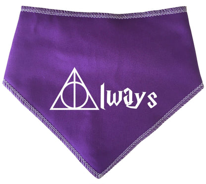 Harry Potter 'Always' Dog Bandana