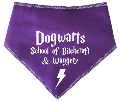 Harry Potter 'Dogwarts Bitchcraft' Dog Bandana