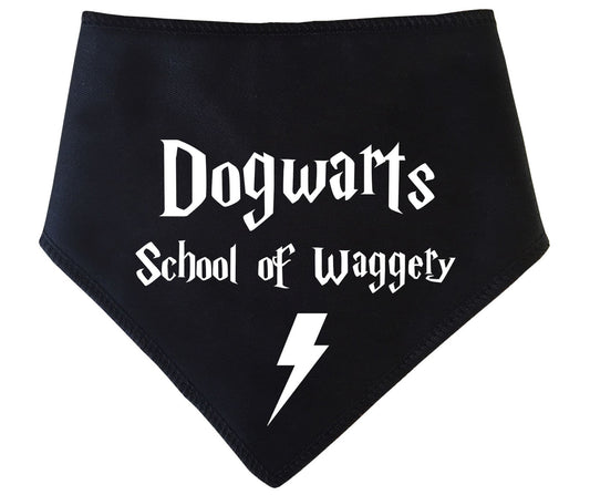 Harry Potter 'Dogwarts School of Waggery' Dog Bandana