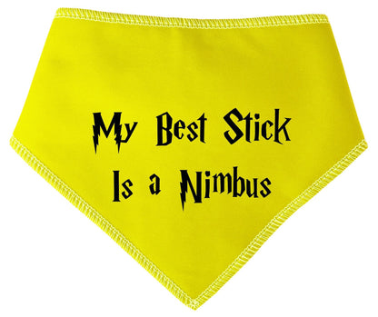 Harry Potter 'My Best Stick Is A Nimbus' Dog Bandana