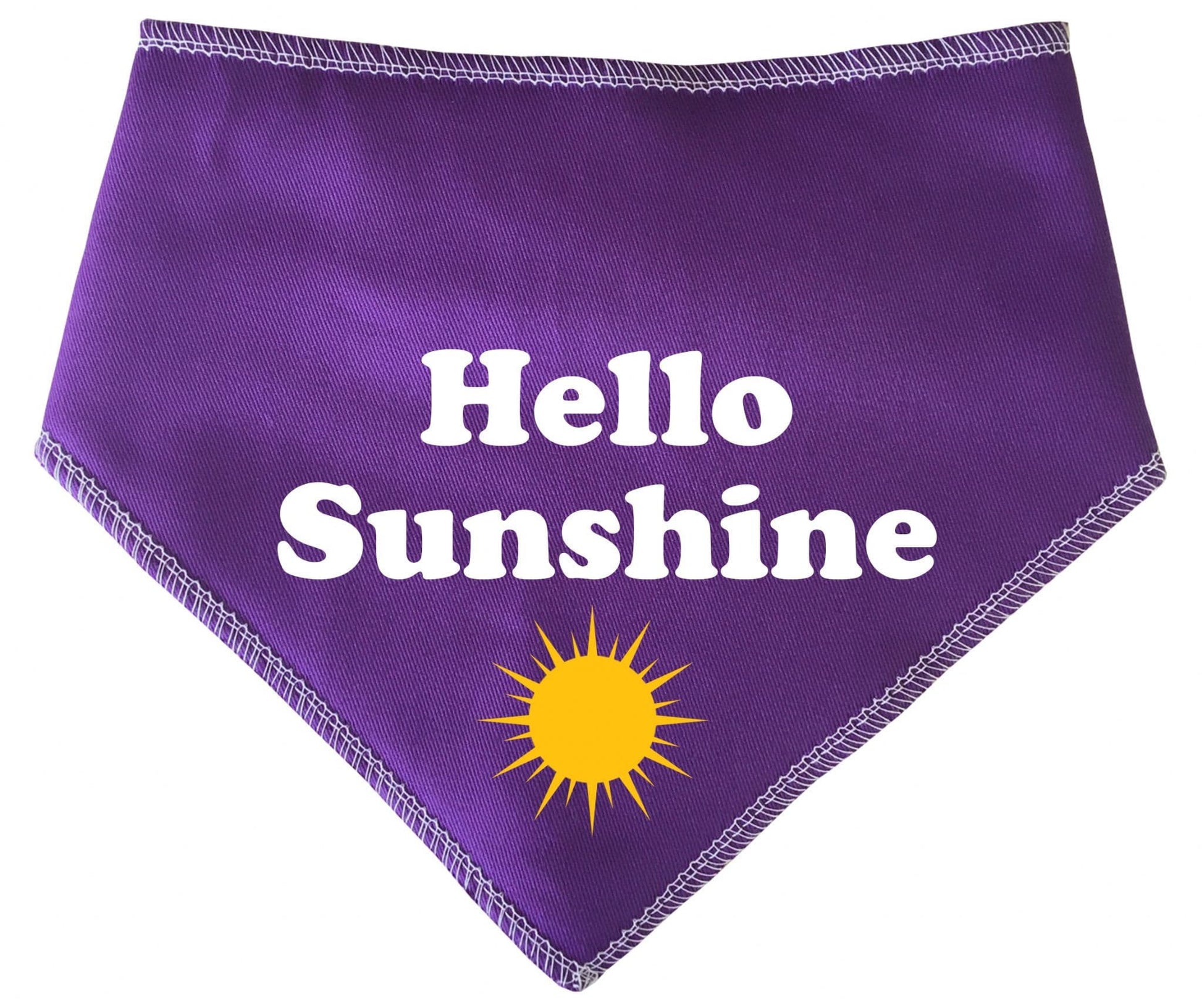 'Hello Sunshine' Summer Dog Bandana