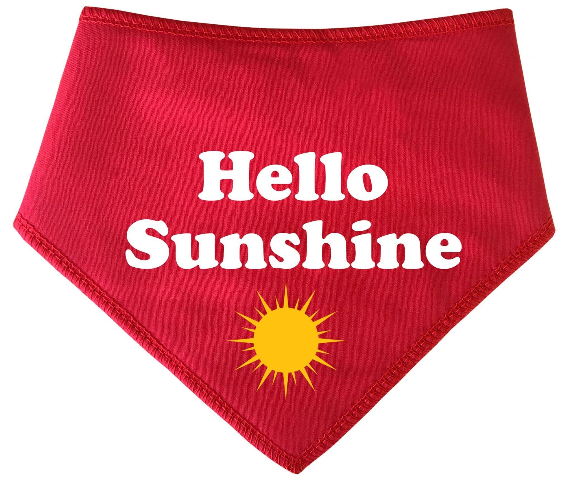 'Hello Sunshine' Summer Dog Bandana