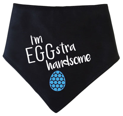 I'm EGGstra handsome' Easter Dog Bandana