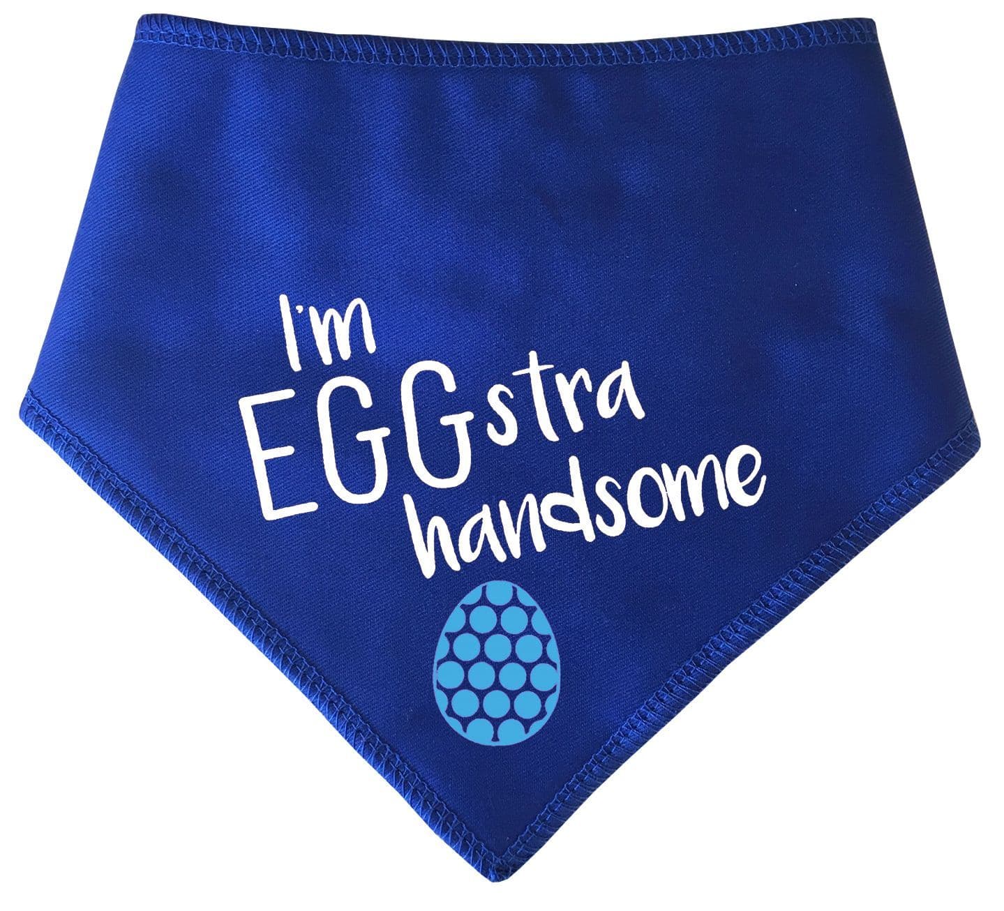 I'm EGGstra handsome' Easter Dog Bandana