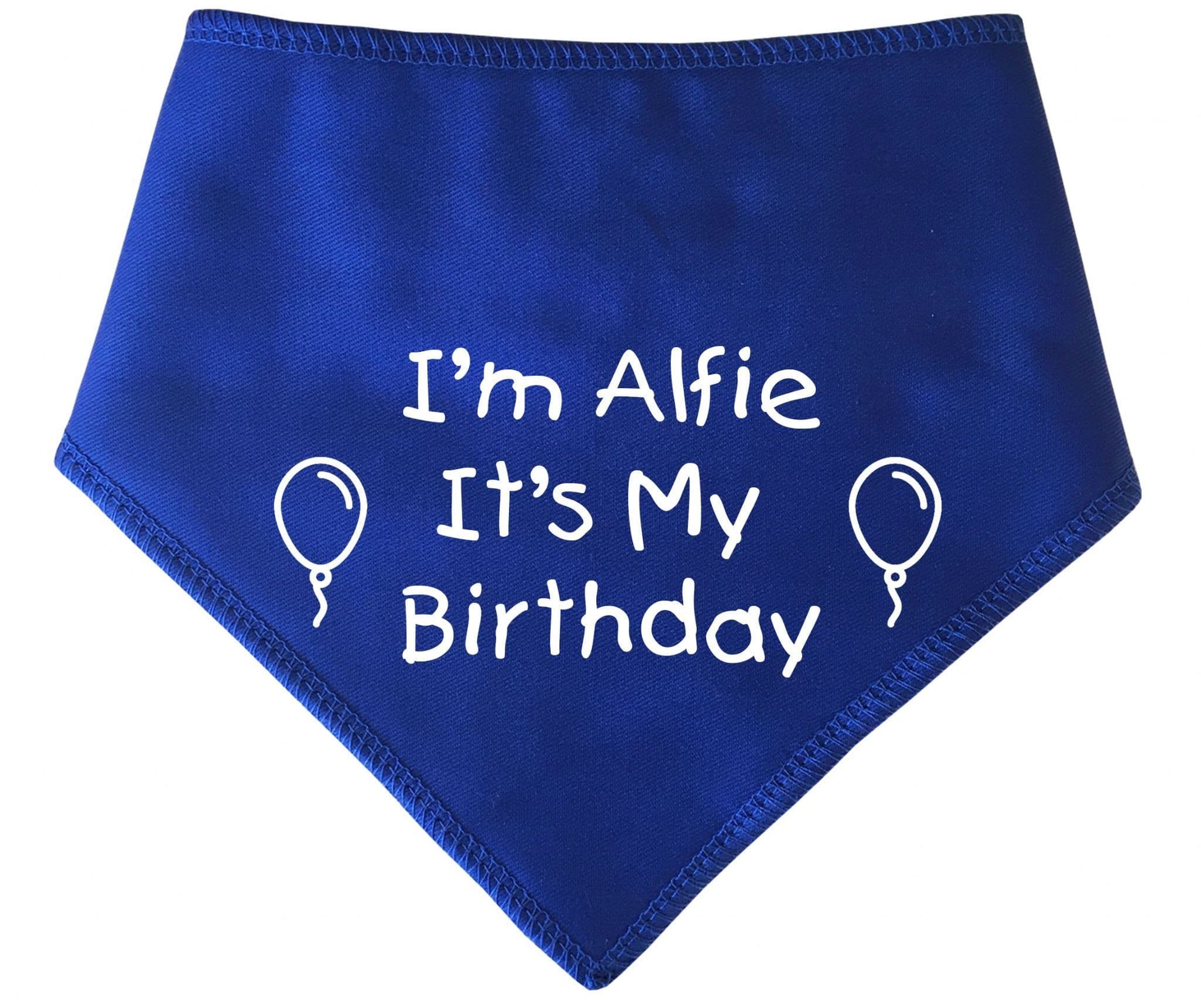 I'm (Name) It's My Birthday' Personalised With Name Dog Bandana