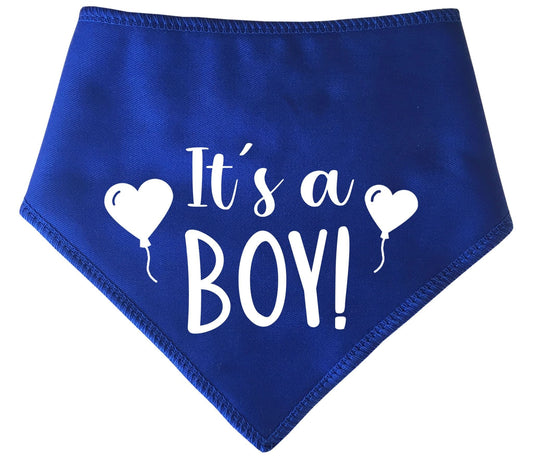 'It's a boy' Fur Family Dog Bandana