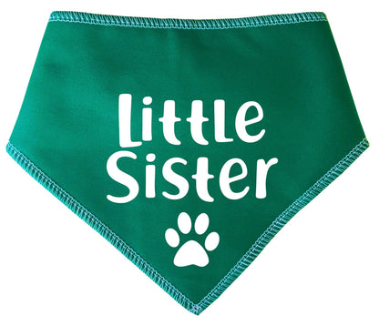 'Little Sister' Fur Family Dog Bandana