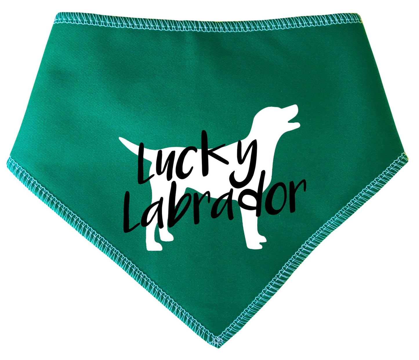 'Lucky Labrador' Dog Bandana