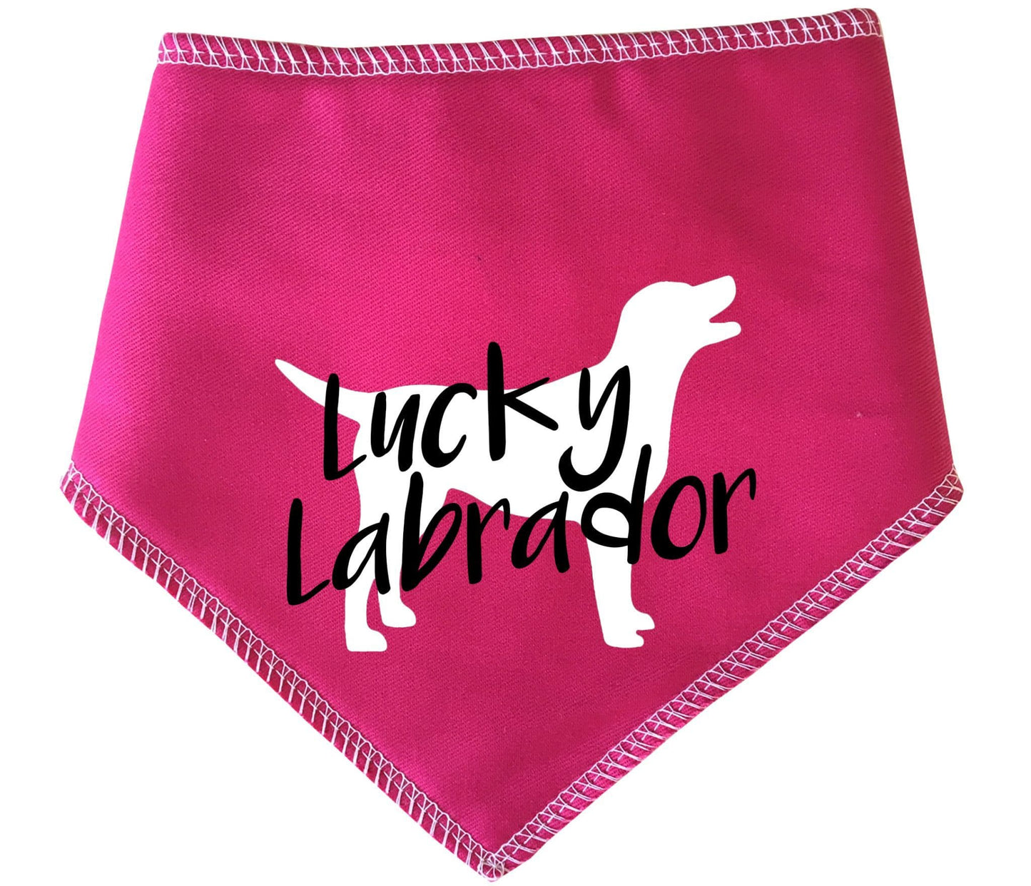 'Lucky Labrador' Dog Bandana