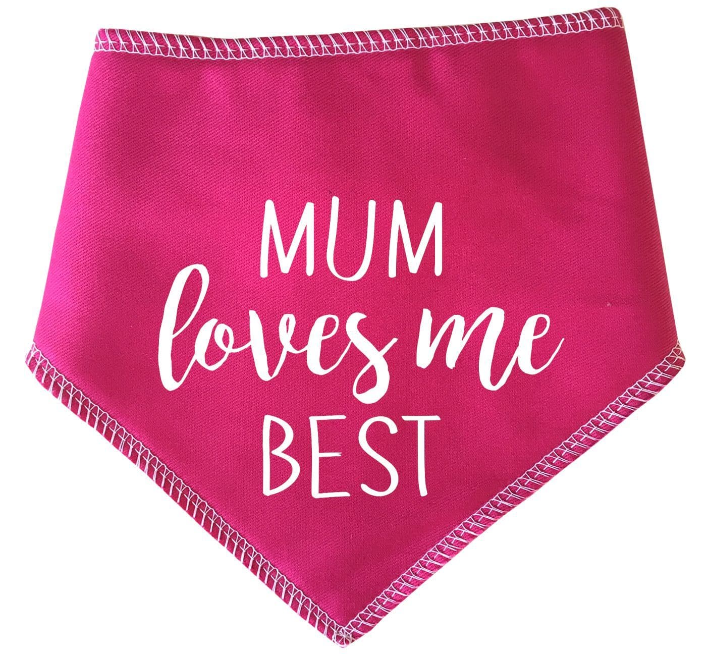 'Mum Loves Me Best' Happy Mother's Day Dog Bandana