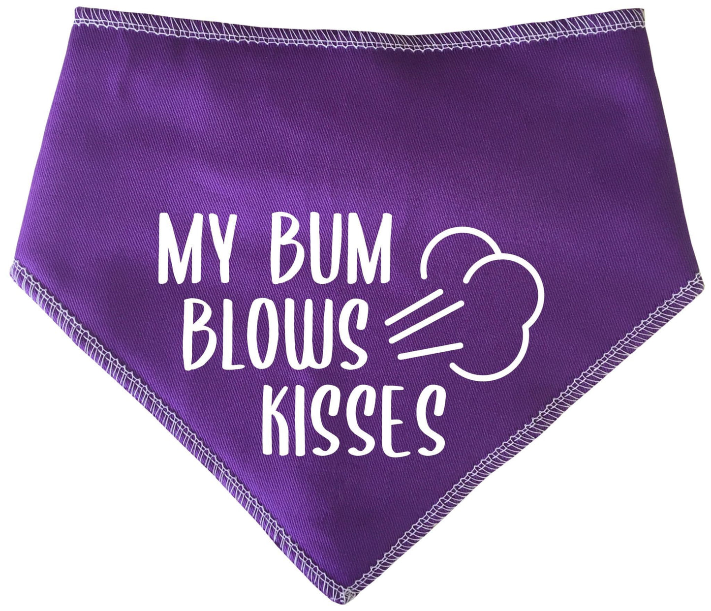 'My Bum Blows Kisses' Dog Bandana