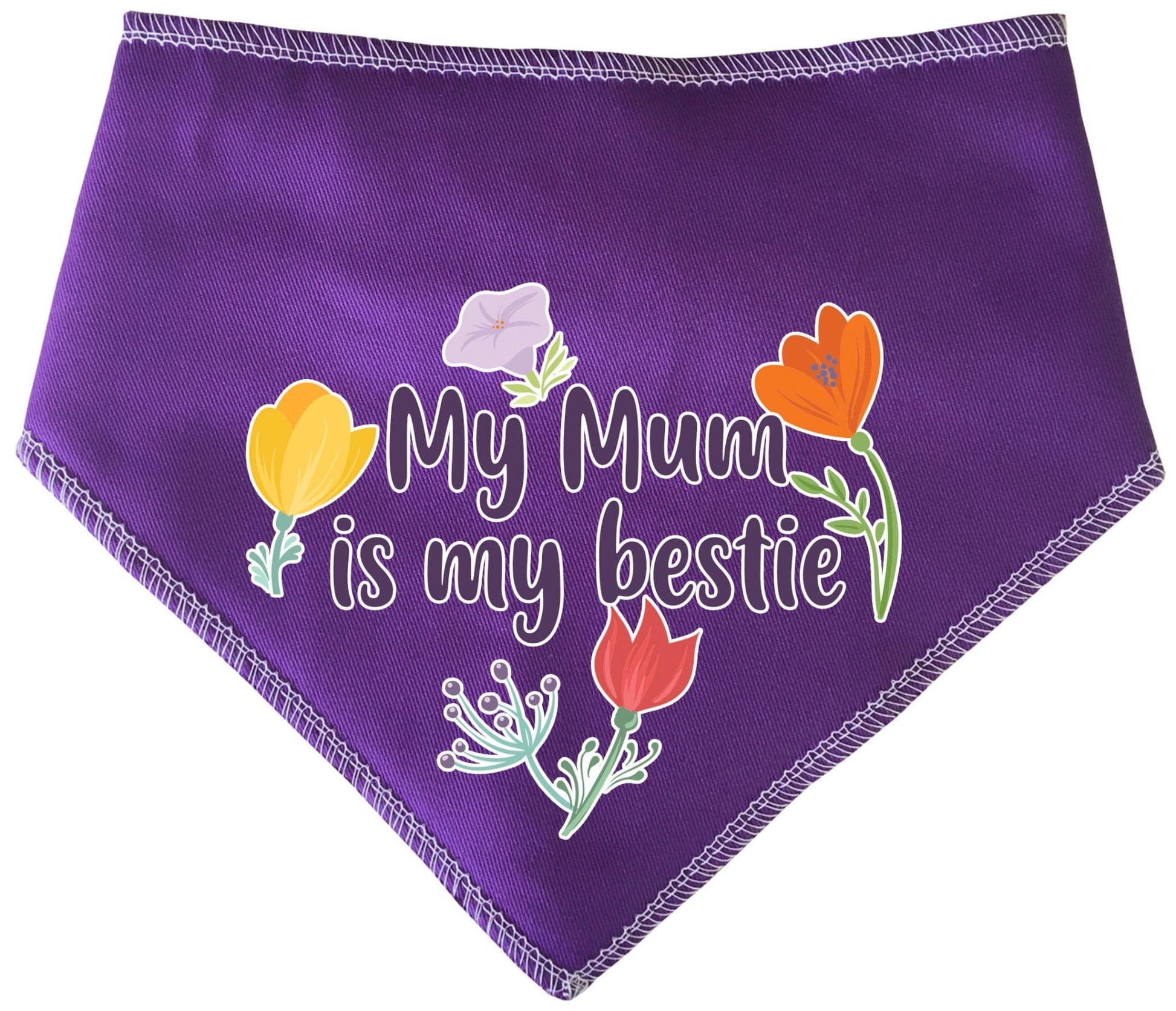 My Mum Is My Bestie  Mother's Day Dog Bandana